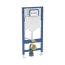 Geberit Selnova Zestaw Toaleta WC 54x35,5 cm TurboFlush bez kołnierza spłukiwanie wirowe biały + deska wolnoopadająca + stelaż WC Duofix + wsporniki + mata 503.083.00.1+111.320.00.6+111.815.00.1+156.050.00.1 - zdjęcie 16