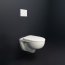 Geberit Selnova Zestaw Toaleta WC 54x35,5 cm TurboFlush bez kołnierza spłukiwanie wirowe biały + deska wolnoopadająca + stelaż WC Duofix + wsporniki + mata 503.083.00.1+111.320.00.6+111.815.00.1+156.050.00.1 - zdjęcie 20