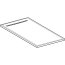 Geberit Sestra Brodzik prostokątny 140x70 cm biały 550.205.00.2 - zdjęcie 2