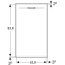 Geberit Sestra Brodzik prostokątny 90x70 cm biały 550.202.00.2 - zdjęcie 4