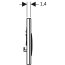 Geberit Sigma21 Przycisk spłukujący WC szary piaskowy/chrom 115.884.JL.1 - zdjęcie 3