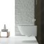 Geberit Smyle Square Toaleta WC bez kołnierza krótka biała 500.379.01.1 - zdjęcie 9
