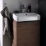 Geberit Smyle Square Umywalka wisząca lub meblowa 50x41 cm biała 500.256.01.1 - zdjęcie 2