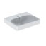 Geberit Smyle Square Umywalka wisząca lub meblowa 50x41 cm biała z powłoką KeraTect 500.256.01.8 - zdjęcie 1