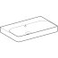 Geberit Smyle Square Umywalka wisząca lub meblowa 75x48 cm z przelewem bez otworu na baterię biała 500.249.00.2 - zdjęcie 2