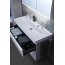 Geberit Smyle Square Umywalka wisząca lub meblowa 90x48 cm z 2 otworami na baterię biała 500.252.01.1 - zdjęcie 8