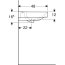 Geberit Smyle Square Umywalka wisząca lub meblowa podwójna 120x48 cm z dwoma otworami na baterię z dwoma przelewami biała z powłoką KeraTect 500.223.01.8 - zdjęcie 4