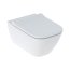 Geberit Smyle Square Zestaw Toaleta WC Rimfree bez kołnierza + deska wolnoopadająca biały 500.683.00.2 - zdjęcie 1