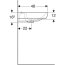 Geberit Smyle Umywalka wisząca 55x48 cm biała 500.227.01.1 - zdjęcie 6