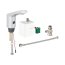 Geberit Typ 185 Bateria umywalkowa bezdotykowa z mieszaczem zewnętrznym zasilanie generatorowe 11,5 cm chrom połysk 116.365.21.1 - zdjęcie 1