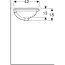 Geberit VariForm Umywalka podblatowa 42x40,5 cm biała z powłoką KeraTect 500.744.00.2 - zdjęcie 5