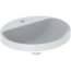 Geberit Variform Umywalka wpuszczana w blat 50x45 cm bez przelewu z otworem na baterię biała 500.714.01.2 - zdjęcie 1