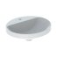 Geberit Variform Umywalka wpuszczana w blat 50x45 cm z otworem na baterię bez przelewu biały z powłoką KeraTect 500.714.00.2 - zdjęcie 1