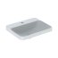 Geberit Variform Umywalka wpuszczana w blat 55x45 cm z otworem na baterię bez przelewu biały 500.742.01.2 - zdjęcie 1
