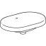 Geberit VariForm Umywalka wpuszczana w blat 60x40 cm biała z powłoką KeraTect 500.728.00.2 - zdjęcie 2