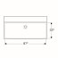Geberit Xeno2 Umywalka meblowa lub wisząca 90x48 cm z powłoką KeraTect biała 500.532.01.1 - zdjęcie 2