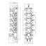 Gessi Bath316 Element podtynkowy do baterii termostatycznej chrom 09263.031 - zdjęcie 2