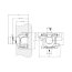 Gessi Bath316 Element podtynkowy do baterii termostatycznej chrom 43283.031 - zdjęcie 2