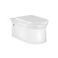 Gessi Cono Miska WC wisząca 56,8x35,3 cm, biała white Europe Ceramic 45933.518 - zdjęcie 1