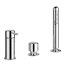 Gessi Goccia Bateria wannowa 3-otworowa z mieszaczem chrom 33638.031 - zdjęcie 1