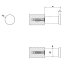 Gessi Gessi316 Haczyk na ręcznik stalowy szczotkowany steel brushed 54821.239 - zdjęcie 2