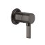 Gessi Inciso Bateria prysznicowa podtynkowa czarny mat 58109.299 - zdjęcie 1