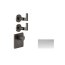 Gessi Inciso Bateria wannowo-prysznicowa podtynkowa termostatyczna chrom 58214.031 - zdjęcie 1