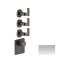 Gessi Inciso Bateria wannowo-prysznicowa podtynkowa termostatyczna chrom 58216.031 - zdjęcie 1