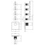 Gessi Inciso Bateria wannowo-prysznicowa podtynkowa termostatyczna chrom 58218.031 - zdjęcie 2