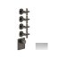 Gessi Inciso Bateria wannowo-prysznicowa podtynkowa termostatyczna chrom 58348.031 - zdjęcie 1