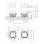 Gessi Inciso Element podtynkowy do baterii wannowej wolnostojącej chrom 65099.031 - zdjęcie 2