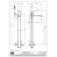 Gessi Jacqueline Bateria wannowa wolnostojąca chrom 77028.031 - zdjęcie 2