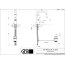 Gessi Rettangolo XL Bateria umywalkowa chrom 26101.031 - zdjęcie 2
