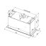 Globalo Design Agendero 60.2 Okap do zabudowy czarny AGENDERO_60_2_BLACK - zdjęcie 2