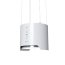 Globalo Design Arenoflow 39.4 Okap wyspowy biały ARENOFLOW_39_4_WHITE - zdjęcie 3