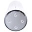 Globalo Design Cylindro Isola 39.7 Okap wyspowy biały CYLINDROISOLA397WHITE - zdjęcie 4