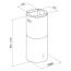 Globalo Design Cylindro Isola 39.7 Okap wyspowy inox CYLINDRO_ISOLA_39_7_INOX - zdjęcie 2