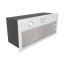 Globalo Design Delico 50.1 Okap do zabudowy biały DELICO_50_1_WHITE - zdjęcie 1