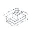 Globalo Design Dismo 60.1 Okap do zabudowy czarny DISMO_60_1_BLACK - zdjęcie 2