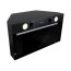 Globalo Design 60.2 Floweri Okap do zabudowy czarny FLOWERI_60_2_BLACK - zdjęcie 1