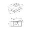 Globalo Design Gingero 60.2 Okap do zabudowy biały GINGERO_60_2_H2H_WHITE - zdjęcie 2