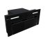 Globalo Design Gingero 60.2 Okap do zabudowy czarny GINGERO_60_2_H2H_BLACK - zdjęcie 1