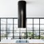 Globalo Design Heweno Isola 39.2 Okap wyspowy czarny HEWENO_ISOLA_39_2_BLACK - zdjęcie 6