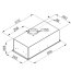 Globalo Design Latapio 60.1 Okap do zabudowy czarny LATAPIO_60_1_BLACK - zdjęcie 2