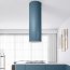 Globalo Design Lobelio Isola 39.1 Okap wyspowy niebieski ocean LOBELIO_ISOLA_39.1_OCEAN_BLUE - zdjęcie 5