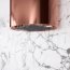 Globalo Design Lobelio 39.1 Okap przyścienny miedziany LOBELIO_39.1_WINE_COPPER - zdjęcie 5
