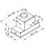 Globalo Design Lumotion 60.1 Okap do zabudowy czarny LUMOTION_60_1_BLACK - zdjęcie 2