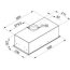 Globalo Design Melavio 60.1 Okap do zabudowy czarny MELAVIO_60_1_BLACK - zdjęcie 2