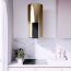 Globalo Exclusive Roxano 39.1 Okap przyścienny jasny złoty ROXANO_39.1_LIGHT_GOLD - zdjęcie 5