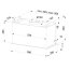Globalo Design Senturo 60.3 Okap do zabudowy biały SENTURO_60_3_WHITE - zdjęcie 2
